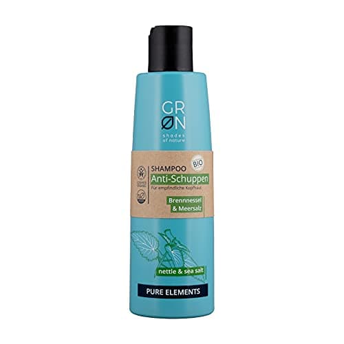 GRN shades of Nature, Shampoo AntiSchuppen Meersalz BioBrennnessel, Grün - Bio - Öko - Vegan