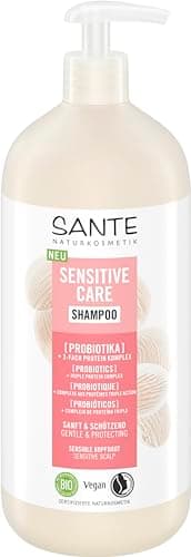 SANTE Naturkosmetik Sensitive Care Shampoo - 950ml - Haarshampoo für sensible Kopfhaut - mit Probiotika & 3-Fach Protein Komplex - vegan & natürlich - Bio - Vegan