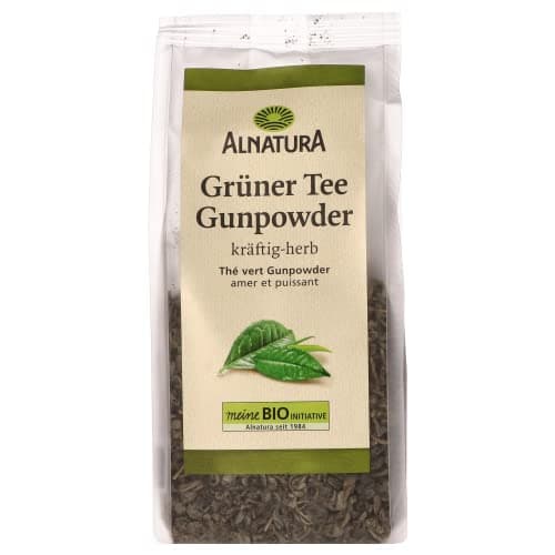 Alnatura Bio Grüntee Gunpowder, 100g Bio Öko