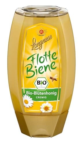 Langnese Flotte Biene Bio-Blütenhonig cremig, 250g - Bio - Öko