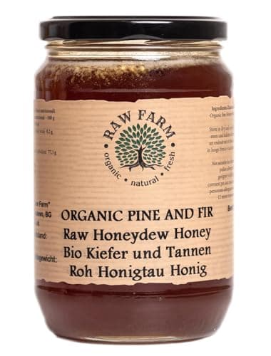 900g roher Bio-Kiefernhonig direkt vom Imker - Raw Farm - Bio - Öko