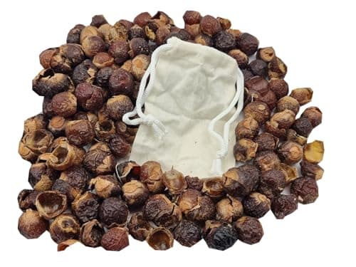 Waschnüsse Waschnussschalen mit Baumwollbeutel für sanfte, schonende und gründliche Reinigung der Wäsche (500, Gramm) - Bio - Öko - Vegan
