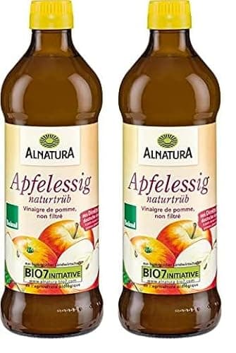 Alnatura Bio Apfelessig, 500ml (Packung mit 2) - Bio