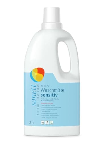 Sonett Waschmittel sensitiv, 2l (1er Pack) - Bio - Vegan